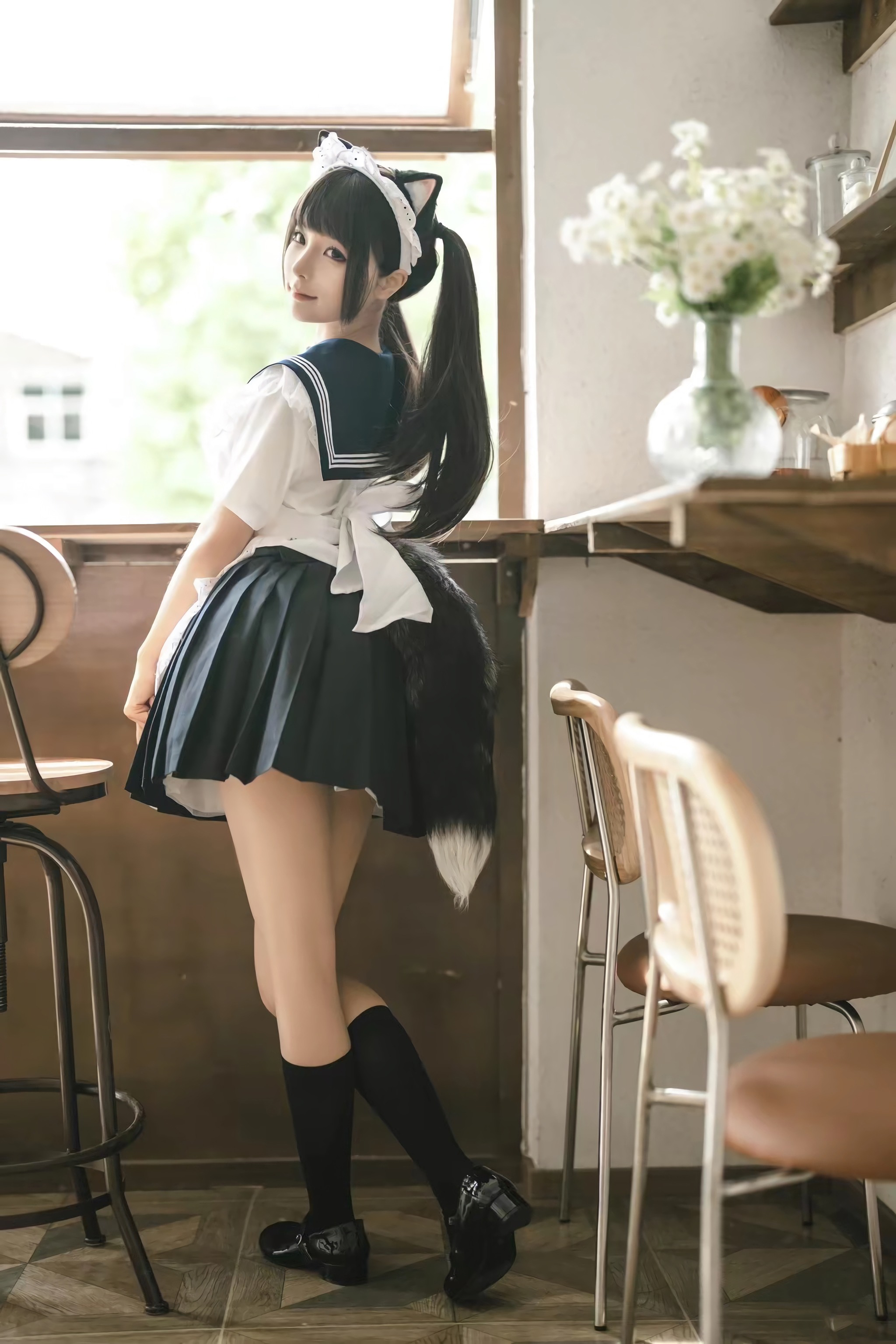 图片[1]-蠢沫沫 – NO.245 猫猫女仆[23P]-XikXak